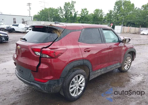 2025 Chevrolet Trailblazer Fwd Ls из США, поврежденный, VIN KL79MMSP8SB133560